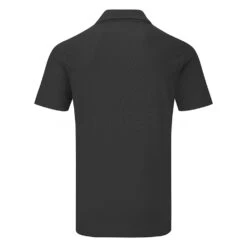 Adidas Go-To Golf Polo Shirt -FootJ Golf Club Shop Adidas AW22 Go To Primegreen Polo Shirt HA6114 SHADI683 Black Back