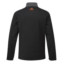 Adidas Provisional Water Resistant Golf Jacket -FootJ Golf Club Shop Adidas AW22 Golf Provisional Waterproof Jacket HF9187 WJADI081 XS Black Back