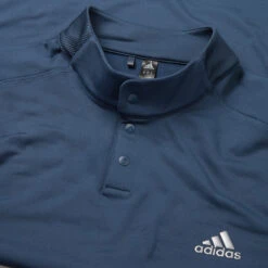 FootJ Golf Club Shop -FootJ Golf Club Shop Adidas AW22 Statement Long Sleeve Midlayer HF6582 SWADI357 S Crew Navy Detail