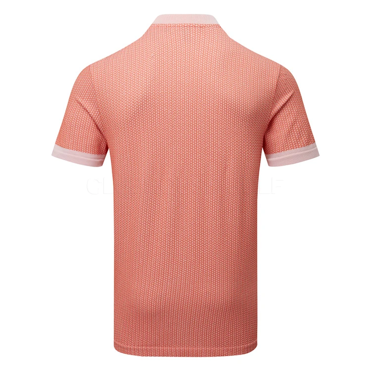 Adidas Textured Primeknit Golf Polo Shirt 5 Adidas Textured Primeknit Golf Polo Shirt - Image 3