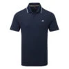 Adidas Go-To Pique Golf Polo Shirt 1 Adidas Go-To Pique Golf Polo Shirt -FootJ Golf Club Shop Adidas SS23 Go To Pique Polo HR7975 SHADI710 Collegiate Navy Front