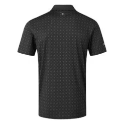 Oscar Jacobson Barton Golf Polo Shirt -FootJ Golf Club Shop Barton Polo OJTS0027 Code SHOSC179 Black Back