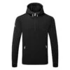 Callaway Aquapel Swing Tech 1/4 Zip Golf Hoodie -FootJ Golf Club Shop Callaway AW21 Aquapel Tech Hoodie CGKFB0T3 002 Code SWCAL071 M Caviar Front