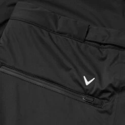 Callaway Stormguard II Waterproof Golf Pants -FootJ Golf Club Shop Callaway AW21 Stormguard II Waterproof Trouser CGBF099 002 Code WPCAL007 M 31 Leg Caviar Detail