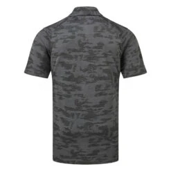 Callaway Digital Camo Jacquard Golf Polo Shirt -FootJ Golf Club Shop Callaway AW22 Digital Camo Jacquard Polo Shirt CGKFC037 003 SHCAL235 XXL Black Heather Back