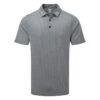 Callaway Soft Touch Micro Print Golf Polo Shirt Caviar