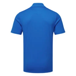 Callaway Micro Texture Golf Polo Shirt -FootJ Golf Club Shop Callaway SS22 Micro Texture Polo Shirt CGKSC0T7 496 Code SHCAL233 M Magnetic Blue Back