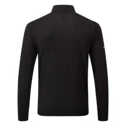 Callaway Blended Merino 1/4 Zip Golf Sweater 7 Callaway Blended Merino 1/4 Zip Golf Sweater -FootJ Golf Club Shop Callaway AW18 Blended Merino 1 4 Zip Sweater CGGF80M1 019 Code SWCAL037 Black Ink back