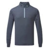 FootJoy ThermoSeries 1/2 Zip Golf Pullover 1 FootJoy ThermoSeries 1/2 Zip Golf Pullover -FootJ Golf Club Shop FootJoy AW22 Thermoseries Midlayer Sweater 88812 SWFOO160 S Charcoal Grey Front