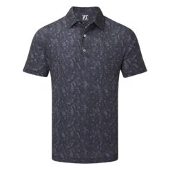 FootJoy Digital Camo FJ Print Lisle Golf Polo Shirt