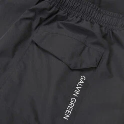 Galvin Green Andy Waterproof Golf Trouser -FootJ Golf Club Shop GALVIN GREEN ANDY TROUSERS G770377B5 BLACK detail