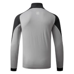 Galvin Green Daxton Insula Golf Pullover 13 Galvin Green Daxton Insula Golf Pullover -FootJ Golf Club Shop Galvin Green AW22 DAXTON G124270 SHARKSKIN BLACK WHITE Back