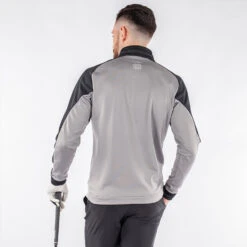 Galvin Green Daxton Insula Golf Pullover 16 Galvin Green Daxton Insula Golf Pullover -FootJ Golf Club Shop Galvin Green AW22 DAXTON G124270 SHARKSKIN BLACK WHITE model 3