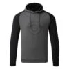 Galvin Green Devlin Insula Golf Hoodie 2 Galvin Green Devlin Insula Golf Hoodie -FootJ Golf Club Shop Galvin Green AW22 DEVLIN HOODED G134207 FORGED IRON BLACK Front