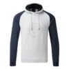 Galvin Green Devlin Insula Golf Hoodie -FootJ Golf Club Shop Galvin Green AW22 DEVLIN HOODED G134273 COOL GREY NAVY Front
