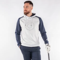 Galvin Green Devlin Insula Golf Hoodie 14 Galvin Green Devlin Insula Golf Hoodie -FootJ Golf Club Shop Galvin Green AW22 DEVLIN HOODED G134273 COOL GREY NAVY Model 1
