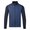 Galvin Green Dane Insula Golf Jacket 2 Galvin Green Dane Insula Golf Jacket -FootJ Golf Club Shop Galvin Green SS22 Dane Insula Full Zip Jacket G125033 Code SWGAL358 M Ensign Blue Navy Front