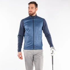 Galvin Green Dane Insula Golf Jacket 11 Galvin Green Dane Insula Golf Jacket -FootJ Golf Club Shop Galvin Green SS22 Dane Insula Full Zip Jacket G125033 Code SWGAL358 M Ensign Blue Navy Model 1