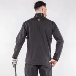 Galvin Green Albert Waterproof Golf Jacket -FootJ Golf Club Shop Galvin Green SS22 Albert Waterproof Jacket G130067 WJGAL430 Blue bell Black White Model 3