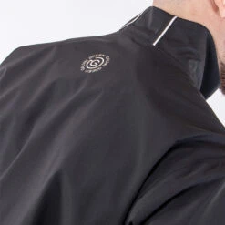 Galvin Green Albert Waterproof Golf Jacket -FootJ Golf Club Shop Galvin Green SS22 Albert Waterproof Jacket G130067 WJGAL430 Blue bell Black White Model 4