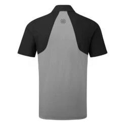 Galvin Green Massimo Golf Polo Shirt 10 Galvin Green Massimo Golf Polo Shirt -FootJ Golf Club Shop Galvin Green SS22 Massimo Polo Shirt G127307 Code SHGAL555 M Sharkskin Black Back