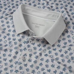 Galvin Green Murphy Golf Polo Shirt -FootJ Golf Club Shop Galvin Green SS23 Murphy Polo Shirt G137173 SHGAL611 S Cool Grey Navy Detail