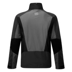 Galvin Green Alister Waterproof Golf Jacket 7 Galvin Green Alister Waterproof Golf Jacket -FootJ Golf Club Shop Galvin Green SS23 Alister G130277 Waterproof Jacket WJGAL435 S Forged Iron Black Back