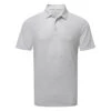 Galvin Green Maverick Golf Polo Shirt -FootJ Golf Club Shop Galvin Green SS23 Maverick Polo Shirt G137207 SHGAL599 S Cool Grey White Front