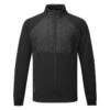 Galvin Green Dexter Insula Golf Jacket -FootJ Golf Club Shop Galvin Green Dexter Full Zip Golf Jacket Black G134177 SWGAL368 Front