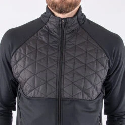 Galvin Green Dexter Insula Golf Jacket 15 Galvin Green Dexter Insula Golf Jacket -FootJ Golf Club Shop Galvin Green Dexter Full Zip Golf Jacket Black G134177 SWGAL368 Model 2