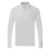 Galvin Green Marwin Golf Polo Shirt -FootJ Golf Club Shop Galvin Green AW21 Marwin LS Shirt G118101 Code SHGAL507 M White Front