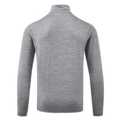 Galvin Green Dixon Insula Golf Pullover -FootJ Golf Club Shop Galvin Green SS20 Dixon Half Zip Pullover G797370 Code SWGAL305 LIGHT GREY back