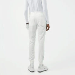 J.Lindeberg Rick Cuff Jogger Golf Trouser -FootJ Golf Club Shop J.Lindeberg SS22 Rick Golf Trouser White GMPA06302 0000 Code TRLIN026 34 W 32 Leg Model 2