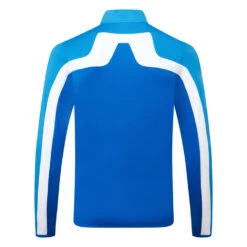 J.Lindeberg Jarvis Full Zip Golf Jacket -FootJ Golf Club Shop J.Lindeberg SS23 Jarvis Mid Layer AMJS07968 O175 SWLIN101 Brilliant Blue Back