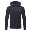 J.Lindeberg Stefan Golf Hoodie 1 J.Lindeberg Stefan Golf Hoodie -FootJ Golf Club Shop J.Lindeberg SS23 Stefan Hoody AMJS08429 6855 SWLIN103 JL Navy Front