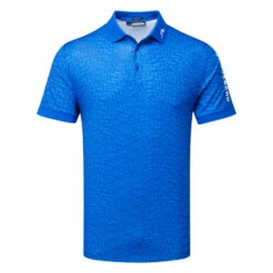J.Lindeberg Tour Tech Print Golf Polo Shirt