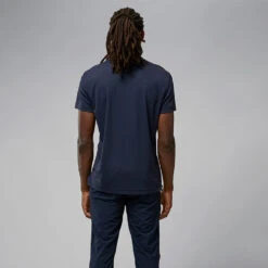 J.Lindeberg Bode Golf Polo Shirt -FootJ Golf Club Shop J.Lindeberg GMJT06478 6855 M Bode Regular Fit Polo SHLIN162 JL Navy Model 3