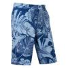 J.Lindeberg Eloy Print Golf Shorts -FootJ Golf Club Shop J.Lindeberg GMPA07407 O470 34 Eloy Print Shorts Hibiscus Blue Front