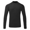 Mizuno Breath Thermo BioGear Golf Base Layer 1 Mizuno Breath Thermo BioGear Golf Base Layer -FootJ Golf Club Shop Mizuno AW22 Breath Thermo BioGear 52GJ1501 09 BLMIZ021 L Black Front