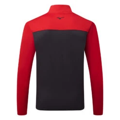 Mizuno Quick Dry Breeze Elite ST 1/4 Zip Golf Sweater 7 Mizuno Quick Dry Breeze Elite ST 1/4 Zip Golf Sweater -FootJ Golf Club Shop Mizuno SS22 Breeze Elite ST 1 4 Zip Sweater 52GC2002 62 Code SWMIZ044 M Red Back