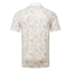 Oakley Sand Camo Golf Polo Shirt 7 Oakley Sand Camo Golf Polo Shirt -FootJ Golf Club Shop Oakley Sand Camo Golf Polo Shirt Arctic White FOA404355 10R SHOAK334 Back