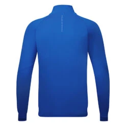 Oscar Jacobson Lexington 1/4 Zip Golf Sweater 7 Oscar Jacobson Lexington 1/4 Zip Golf Sweater -FootJ Golf Club Shop Oscar Jacobson AW22 Lexington Midlayer OJTOP0099 SWOSC202 S Electric Back