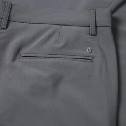 Oscar Jacobson Davenport Golf Trouser 7 Oscar Jacobson Davenport Golf Trouser -FootJ Golf Club Shop Oscar Jacobson SS22 Davenport Trousers Charcoal OJTRS0005 Code TROSC071 34 W 31 Leg Detail