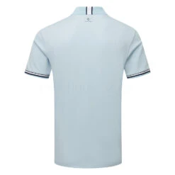 Oscar Jacobson Durham Tour Golf Polo Shirt -FootJ Golf Club Shop Oscar Jacobson SS22 Durham Tour Polo Shirt OJTS0033 Code SHOSC184 M Cool Blue Navy Back