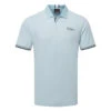 Oscar Jacobson Durham Tour Golf Polo Shirt -FootJ Golf Club Shop Oscar Jacobson SS22 Durham Tour Polo Shirt OJTS0033 Code SHOSC184 M Cool Blue Navy Front