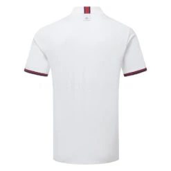Oscar Jacobson Durham Tour Golf Polo Shirt 7 Oscar Jacobson Durham Tour Golf Polo Shirt -FootJ Golf Club Shop Oscar Jacobson SS22 Durham Tour Polo Shirt OJTS0033 Code SHOSC186 M White Navy Back