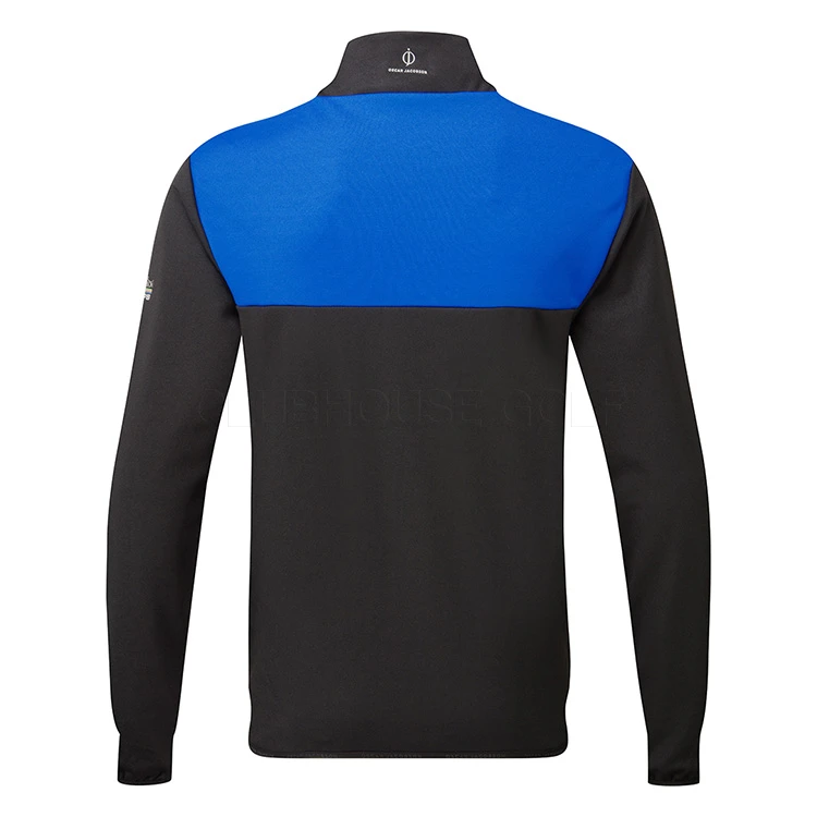 Oscar Jacobson Wainwright Lined 1/4 Zip Golf Sweater - Image 3