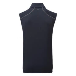 Ping Ramsey 1/2 Zip Golf Vest -FootJ Golf Club Shop PING SS20 Ramsey 1 4 Zip Vest P03357 N125 Code SSPIN026 M Navy back