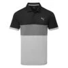 Puma Cloudspun Highway Golf Polo Shirt -FootJ Golf Club Shop PUMA SS22 Cloudspun Highway Golf Polo Shirt High Rise Code 532972 01 SHPUM575 M Black Front