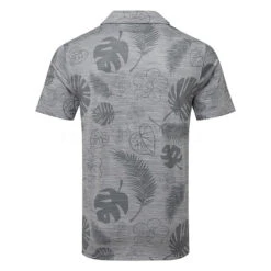 Puma Cloudspun Leaves 'n' Flowers Golf Polo Shirt 10 Puma Cloudspun Leaves 'n' Flowers Golf Polo Shirt -FootJ Golf Club Shop PUMA SS22 Cloudspun Leaves n Flowers Polo Shirt 532975 01 Code SHPUM610 M Quite Shade Heather Back